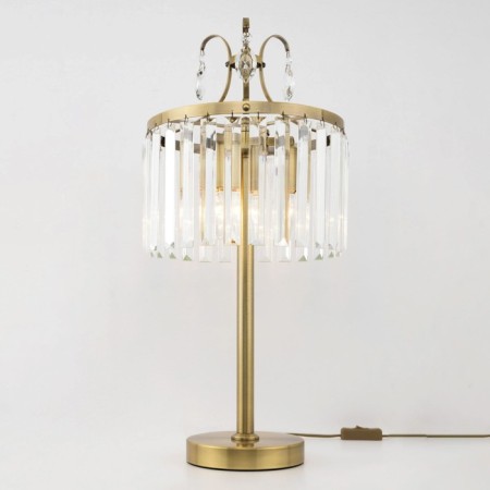 Lapel -Decorative lamp Citilux "Inga" CL335833 27x27x56 cm, 3x60W, E14, brown color-9