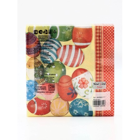 Paper Nev Line “Easter eggs”, 2 layers, 33*33 cm, 20 pcs.-2
