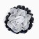 Outlet. Bant for hair on an elastic band, white with blue, 11 cm, Minnie Mouse
