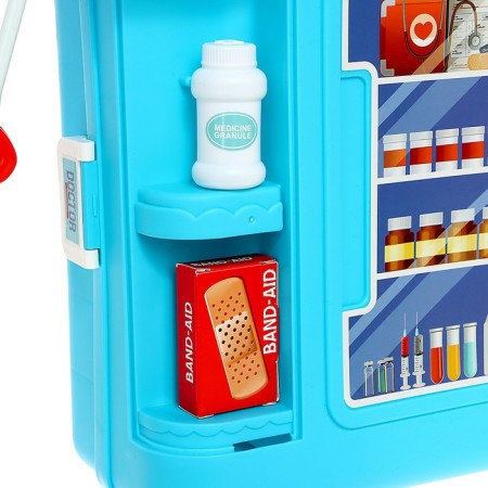 Game set "Doctor" in a suitcase, with accessories-8