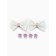 Hair bow 2 pcs, Krabi "Milashka", 8 x 12.5 cm