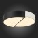 Ceiling EVOLUCE lamp. Sle200642-01. Meta. 1x36 W, LED, 3000K/4000k/6000k, 2160 LM, 50x50x10 cm, white, black color