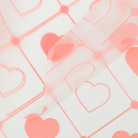 Matte film "Hearts", 58 x 58 cm-3
