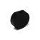 Handle button Cappio RK147, D = 26 mm, black color