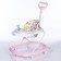 Walks Jolly Walk XT BW130, 6 wheels, with light -and -language effects, pink color
