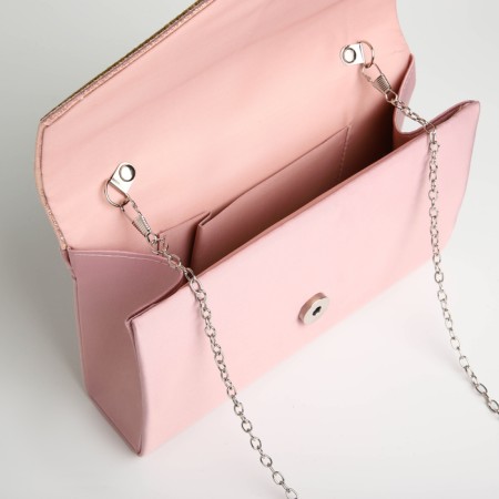 Female bag on a magnet, pink color-4