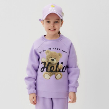 Kid for children (jumper, trousers) KAFTAN HELLO R.36 (134-140), lilac-1