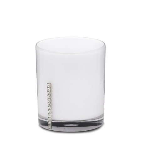 Classy glass, white color