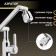 Kitchen mixer Zein Z3707, adjustable pouring 25 cm high, aerator 2 mode, chrome