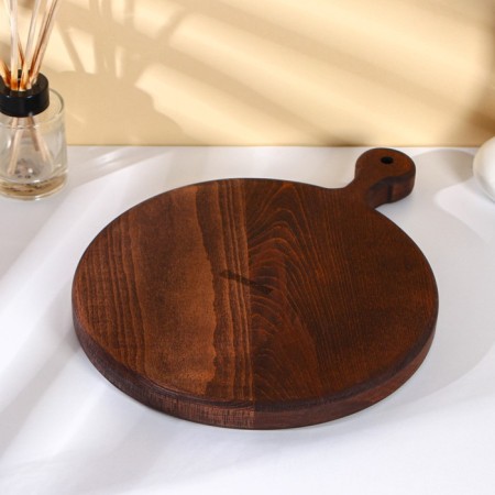 Board for feeding with ADELICA handle, D = 25 cm, dark beech-3