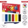 Plasticine 6 colors, 108 g, Erichkrause "Jolly Friends", with a glass, in cardboard packaging