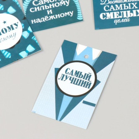 Cardboard Biro "Wishes. Posters" set 10 pcs (5 types) 4x6 cm-2