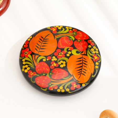 Box "Berry", large, 13 × 7 cm, Khokhloma-4