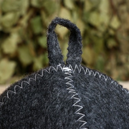 Hat -hat with embroidery "hot little thing", gray-7