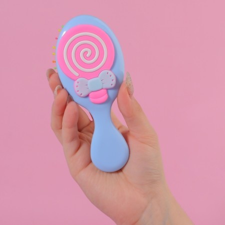 Comb - mini massage, 14 × 6 cm, MIX drawing-8