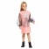 Dress for girls, height 86 cm, pink color