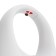 Liquid soap dispenser automatic umbra rain, 414 ml, white color
