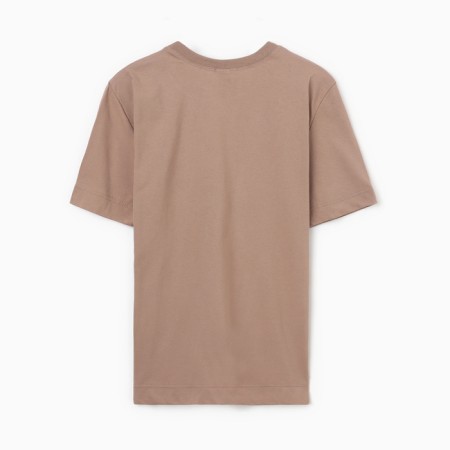 Men's T -shirt Minaku: Basic Line Man Beige color, size 44-7
