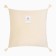 A set of decorative pillowcases Ethel with tassels, milk color, 45x45 cm - 2 pcs, polyester, velor