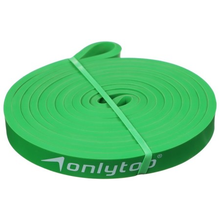 Espander multifunctional tape onlytop, 208x1.3x0.5 cm, 2-15 kg, green color-4