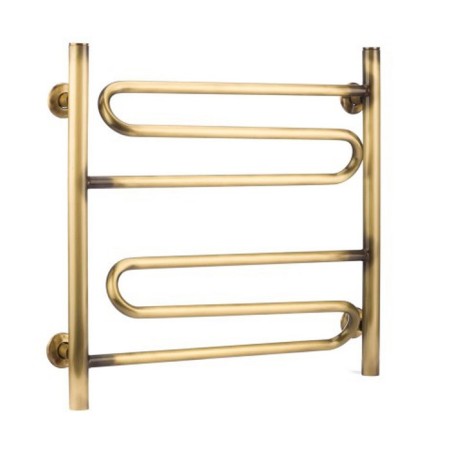 Water towel Domoterm "Ophelia", P6, 6 crossbars, 500 x 500 mm, bronze