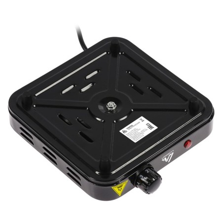 Electric tile Luazon LHP-002, 1 burner, 1000 W, heater disk, black-7