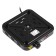 Electric tile Luazon LHP-002, 1 burner, 1000 W, heater disk, black