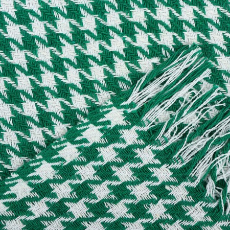 Roman plaid 140x200cm, green, 80% HL, 20% PE, 320 g/m-3