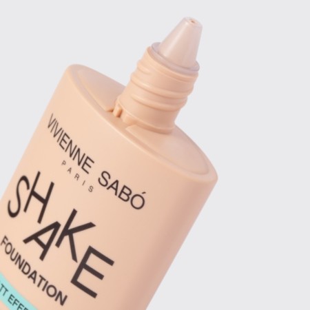 Tonal cream Vivienne Sabo Shakefoundation Matt, matting, tone 02 beige-17