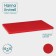 Professional cutting board Hanna Knövell, 50 × 35 × 1.8 cm, red color