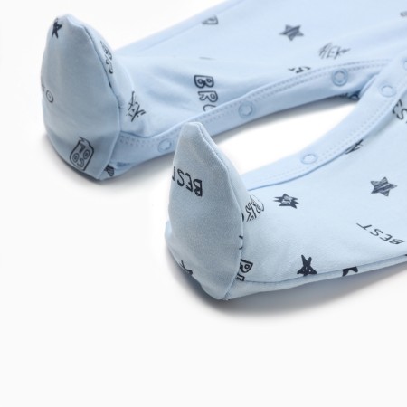 Details for children with closed legs, blue color, height 62 cm-3
