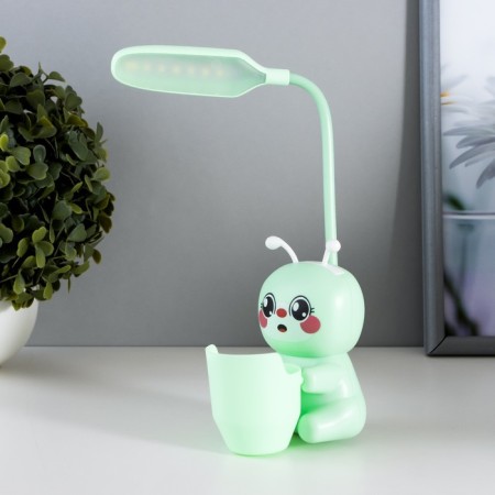 Board "Bee" LED 3W USB AKB Green 9.5x8.5x25 cm