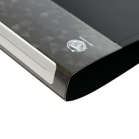 Folder on 2 rings A4, Calligrata, 27 mm, 700 μm, internal and end pocket, black-3
