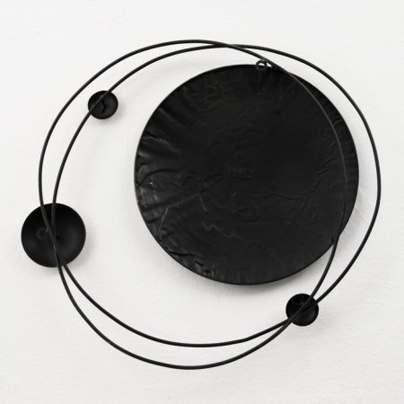 Wall metal decor "Orbit" 56x5x57 cm-3