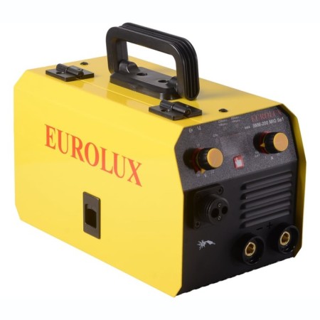 Welding semiautomatic device EuroLux iWM-200 MIG 5V1, 200 A, 4.8 kW, 140-270 V, IP21S-1