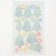 Stickers from felt "Christmas trees", 11 x 18.5 cm, 22 pcs