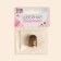 Sliding shoulder, for long nails, size m, bronze color
