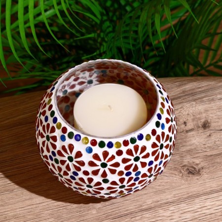 Silence "Indie" 11x11x14 cm with a candle in a gift package-2