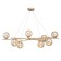 Suspended lamp 8x40W E14, size 89x56x96 cm