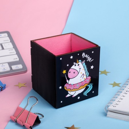 Organizer for stationery "owl" unicorn-2