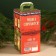 Gift set New Year's "Winter Tale": herbal tea, cream honey with orange