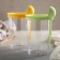 Bank for bulk products, 700 ml, with a spoon, color mix