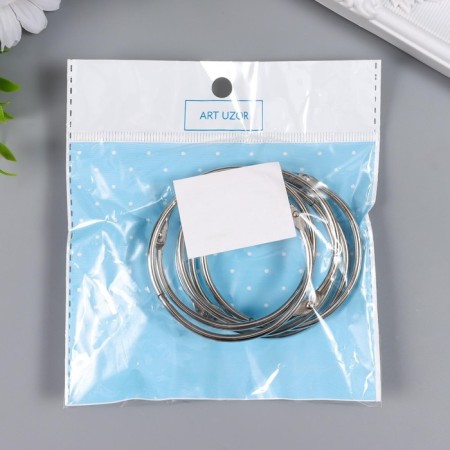 Ring for creativity (for photo albums) "silver" int. D = 5.5 cm external. D = 6 cm-6