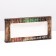 Gift box for tiles of chocolate, with a strategic stock window, 17 x 8 x 1.4 cm