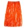 Hawaiian skirt, 60 cm, orange color