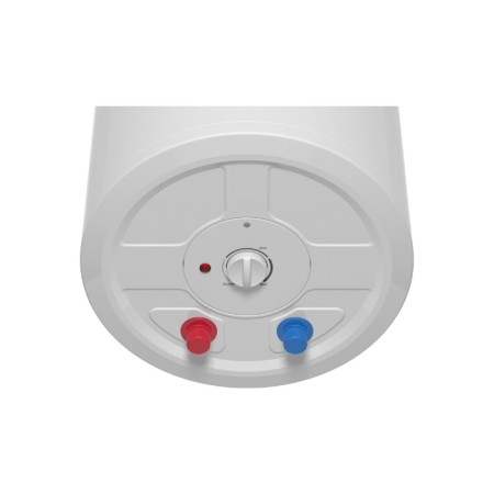 Thermex Fusion 30 V water heater, cumulative, 2 kW, 30 l, heating indication, white-2