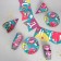 A set of paper utensils "Helpout Birthday", 6 plates, 6 glasses, 6 caps