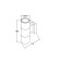 Sconces Outdoor O574WL-02W, 2x50W, 6.4x6.4x18 cm, GU10, white color