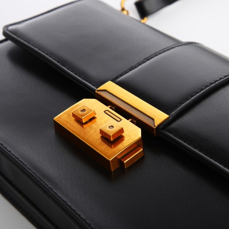 Female bag Textura, average size, black color-6