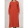 Female dress, size 50, terracotta color